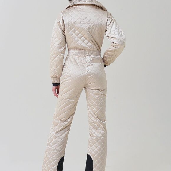 Cordova Women's Ski Suit The Courmayeur belted quilted ski suit NWT SMALL - Picture 4 of 16